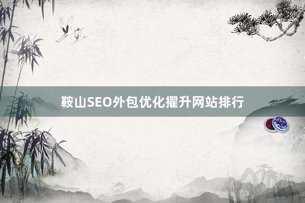 鞍山SEO外包优化擢升网站排行